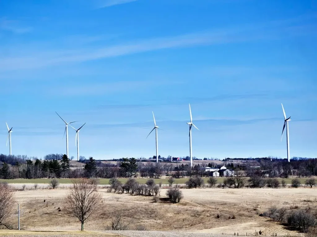 Wind Turbines in Clarington, ON